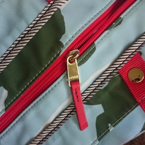 Fossil Sea Turtles Seafoam beach Vacation Tavel Bag - Picture 5 of 12